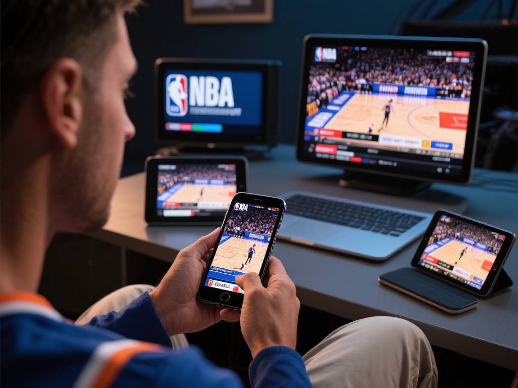 ...直播网体育比赛回放_nba直播网体育免费观看直播在线_NBA直播吧 4. 多终端支持:手机、电脑一并享受