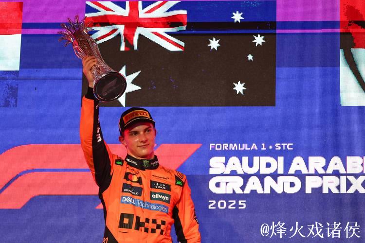 皮亚斯特里超越诺里斯 跃升到第二位