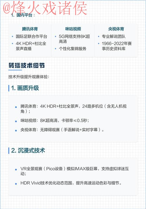 2026世界杯直播网页版观看最佳平台